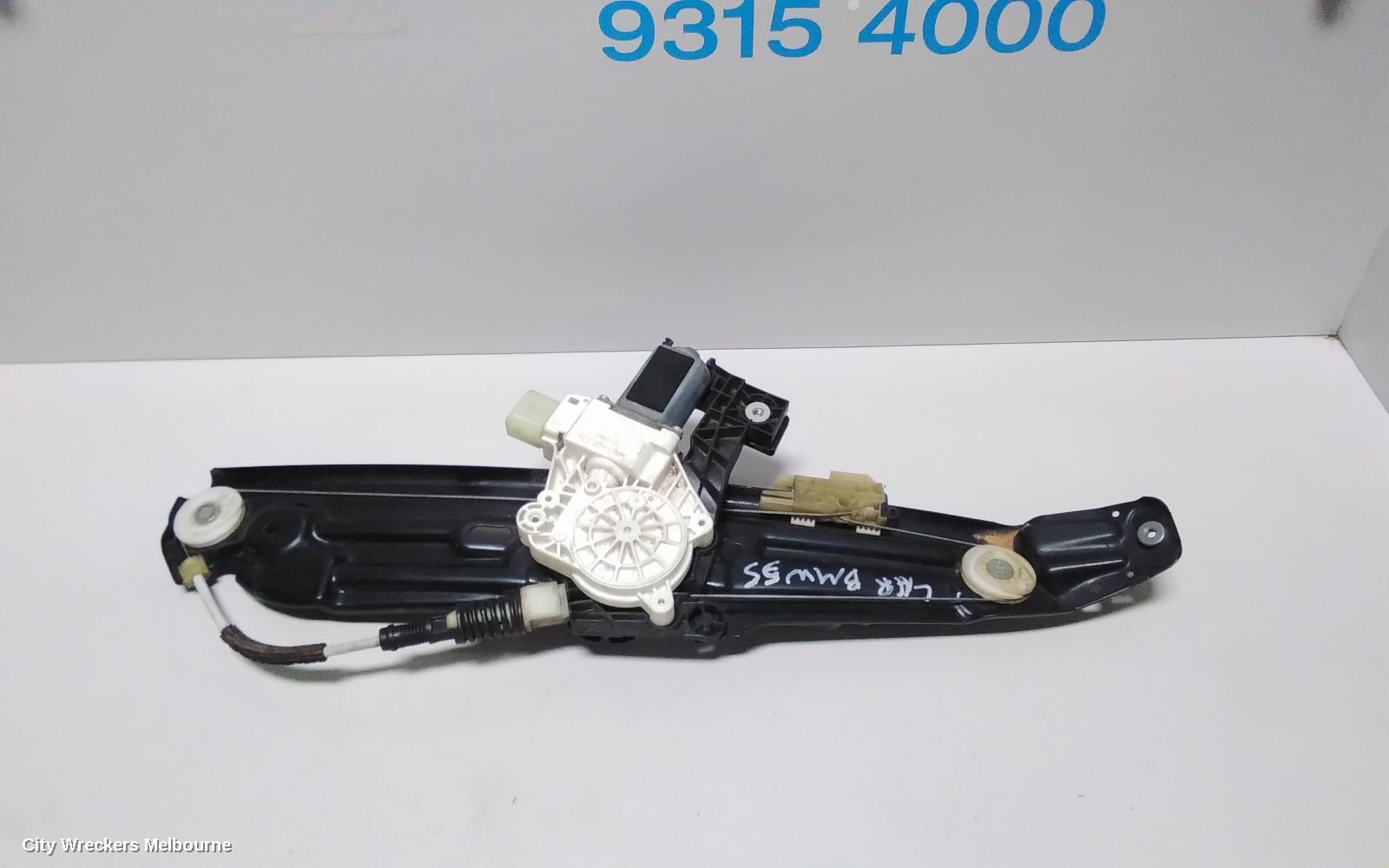 BMW 5 SERIES RIGHT FRONT WINDOW REG/MOTOR, F10/F11, DOOR REG ASSY (REG AND MOTOR), 02/2010 - 01/2017