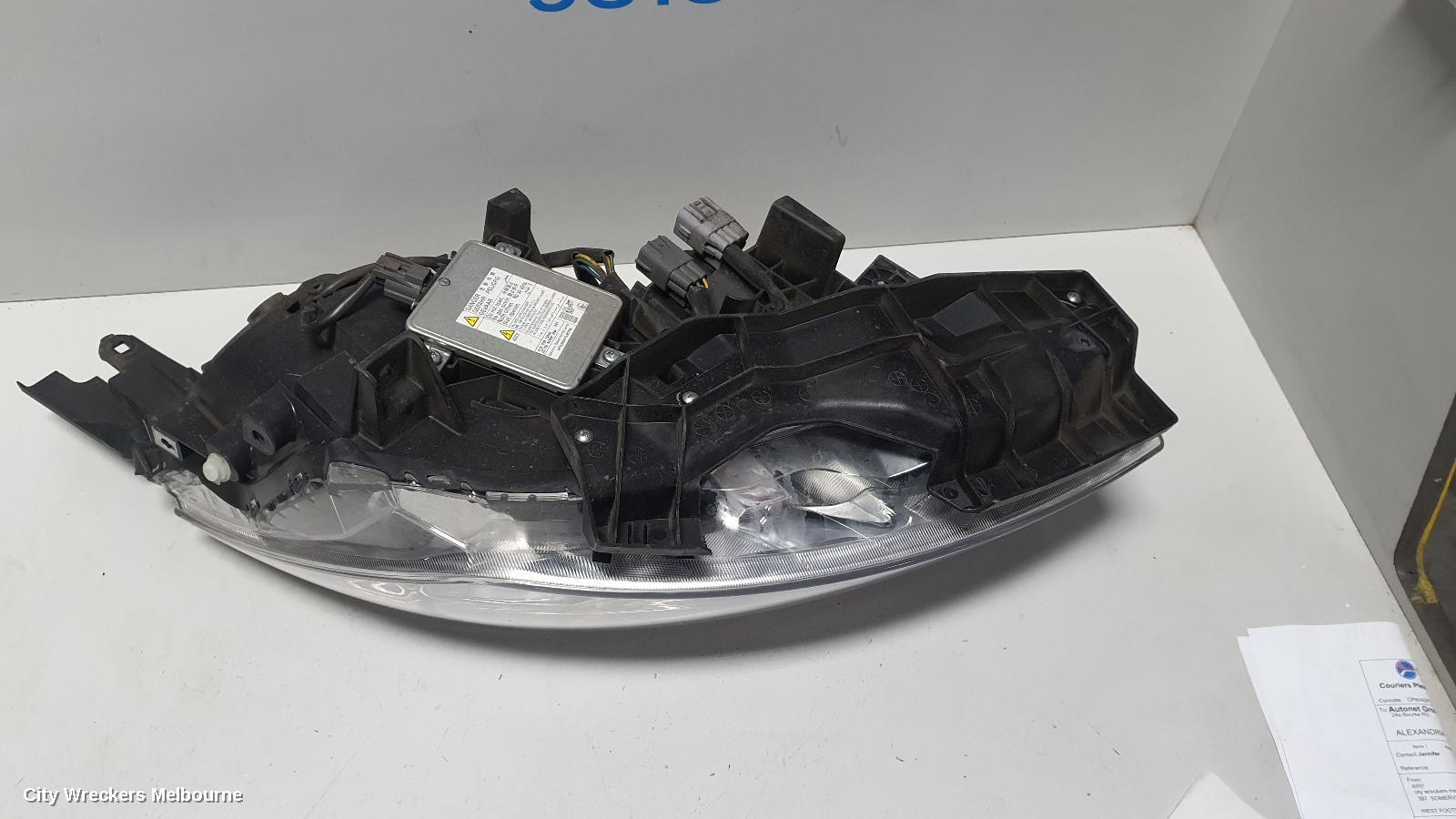 PEUGEOT 4008 LEFT HEADLAMP, ALLURE, XENON TYPE, 06/2012 - 12/2017