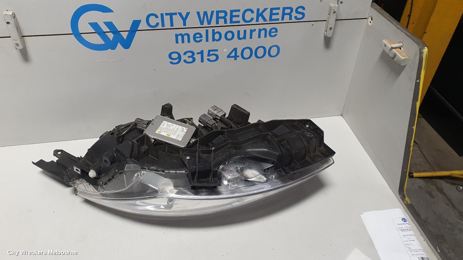 PEUGEOT 4008 LEFT HEADLAMP, ALLURE, XENON TYPE, 06/2012 - 12/2017