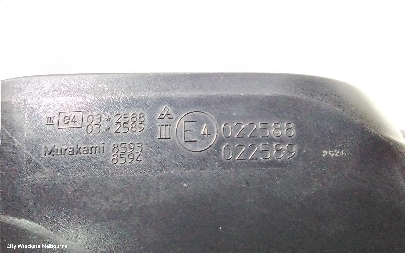 PEUGEOT 4008 LEFT DOOR MIRROR, NON FLASHER TYPE, 06/2012 - 12/2017