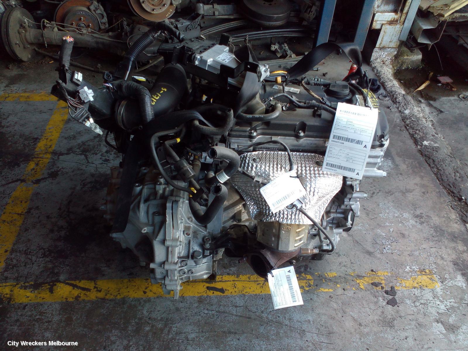 HYUNDAI TUCSON TRANS/GEARBOX, AUTO, FWD, PETROL, 2.0, G4NC, 6 SPEED, TL, 07/2015 - 01/2021