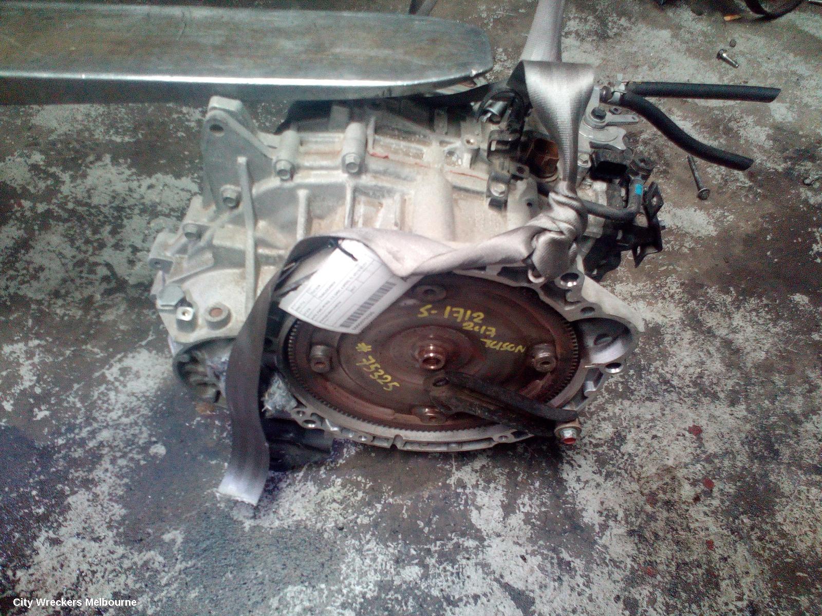 HYUNDAI TUCSON TRANS/GEARBOX, AUTO, FWD, PETROL, 2.0, G4NC, 6 SPEED, TL, 07/2015 - 01/2021