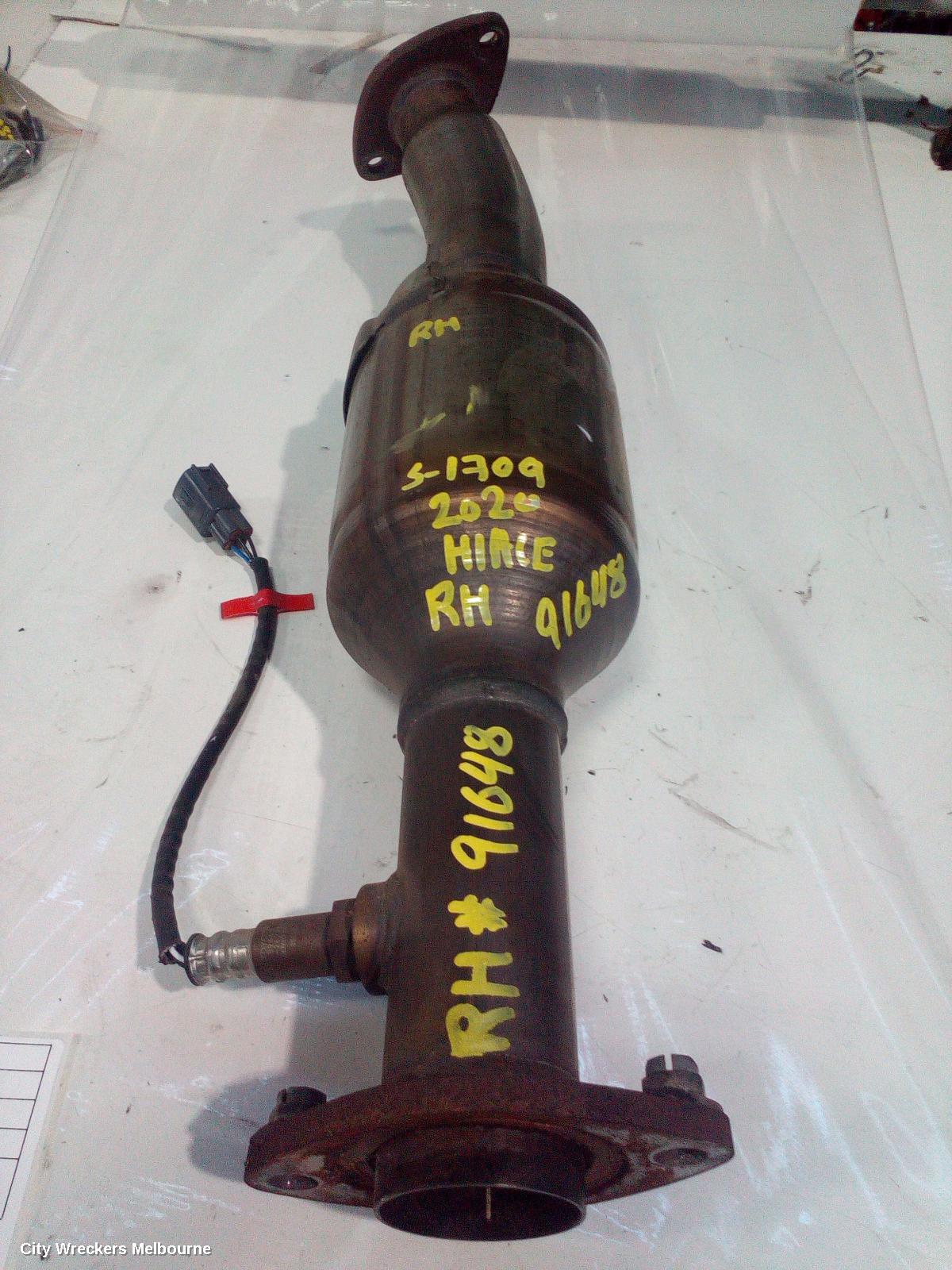 TOYOTA HIACE CATALYTIC CONVERTER, MANIFOLD-CAT TYPE, 3.5, PETROL, LH SIDE, 300 SERIES, 04/2019 - 12/2021