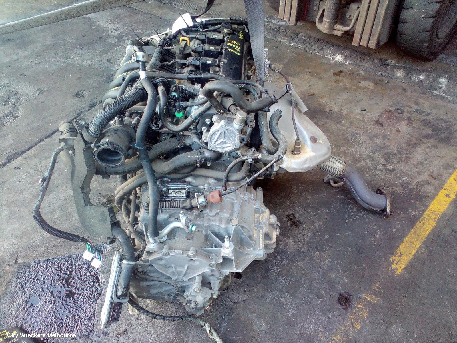 MAZDA 2 TRANS/GEARBOX, AUTO, PETROL, 1.5, SVT, I-STOP, DJ/DL, 09/2014 ONWARDS