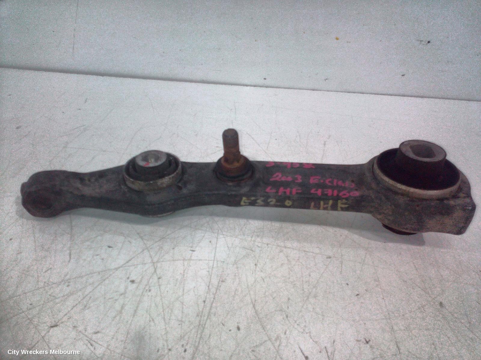 MERCEDES E CLASS LEFT FRONT LOWER CONTROL ARM, W211, 08/2002 - 08/2009