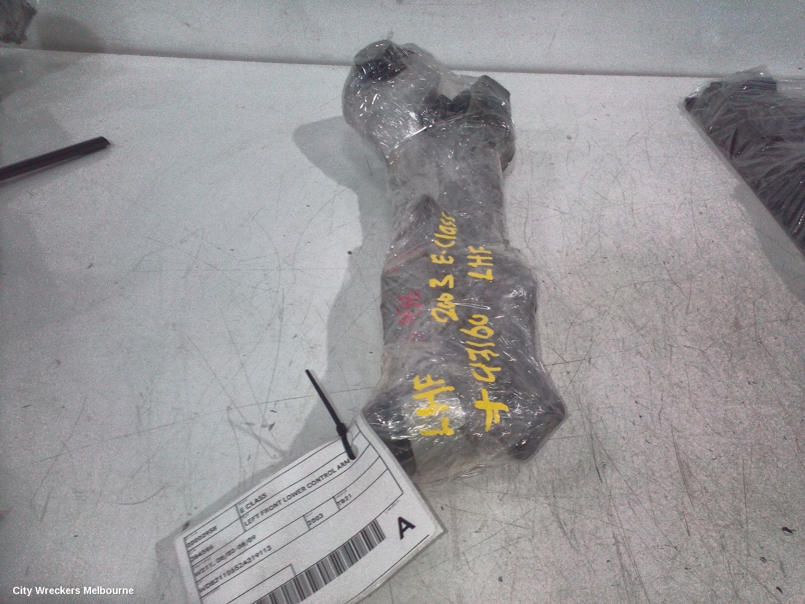 MERCEDES E CLASS LEFT FRONT LOWER CONTROL ARM, W211, 08/2002 - 08/2009
