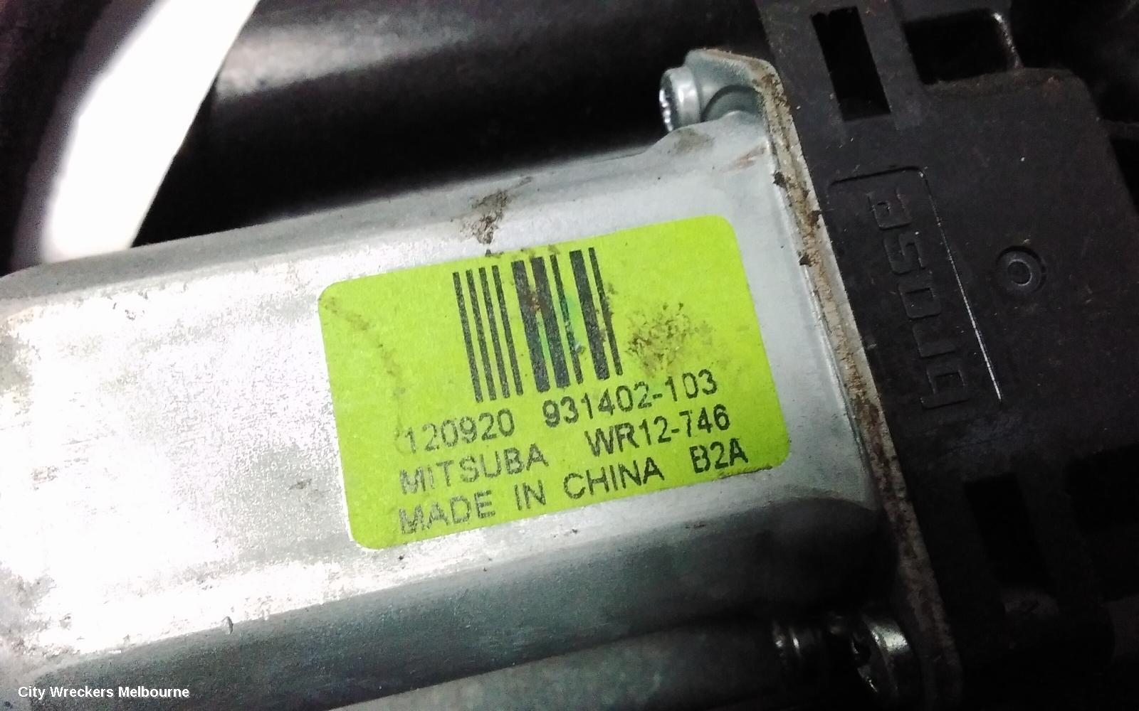 JEEP GRANDCHEROKEE LEFT REAR WND REG/MOTOR, WK, 10/2010 - 02/2022