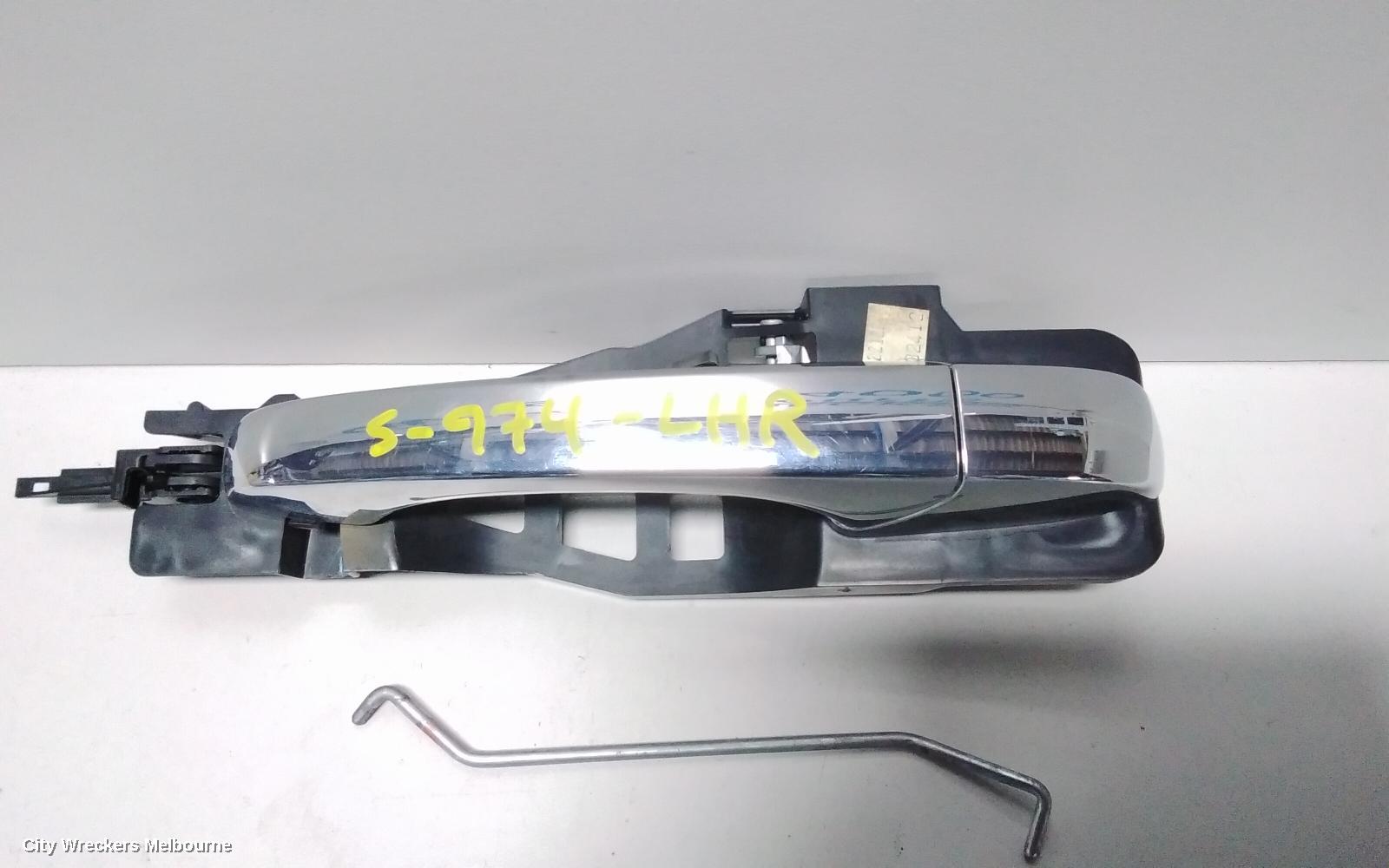 JEEP GRANDCHEROKEE DOOR HANDLE, OUTER, LH REAR, CHROME, WK, 01/2011 - 07/2021