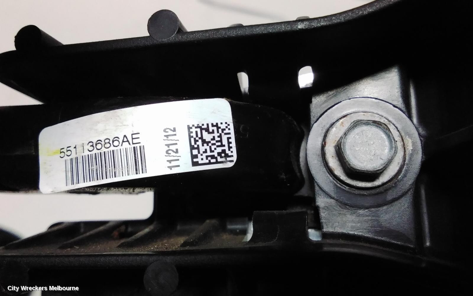JEEP GRANDCHEROKEE DOOR HANDLE, OUTER, RH REAR, CHROME, WK, 01/2011 - 07/2021