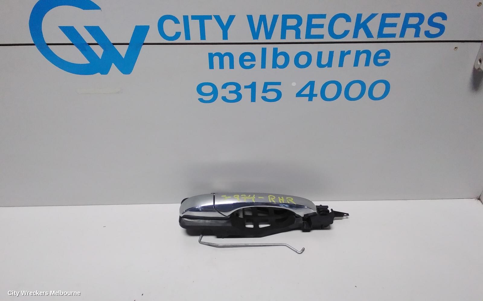 JEEP GRANDCHEROKEE DOOR HANDLE, OUTER, RH REAR, CHROME, WK, 01/2011 - 07/2021