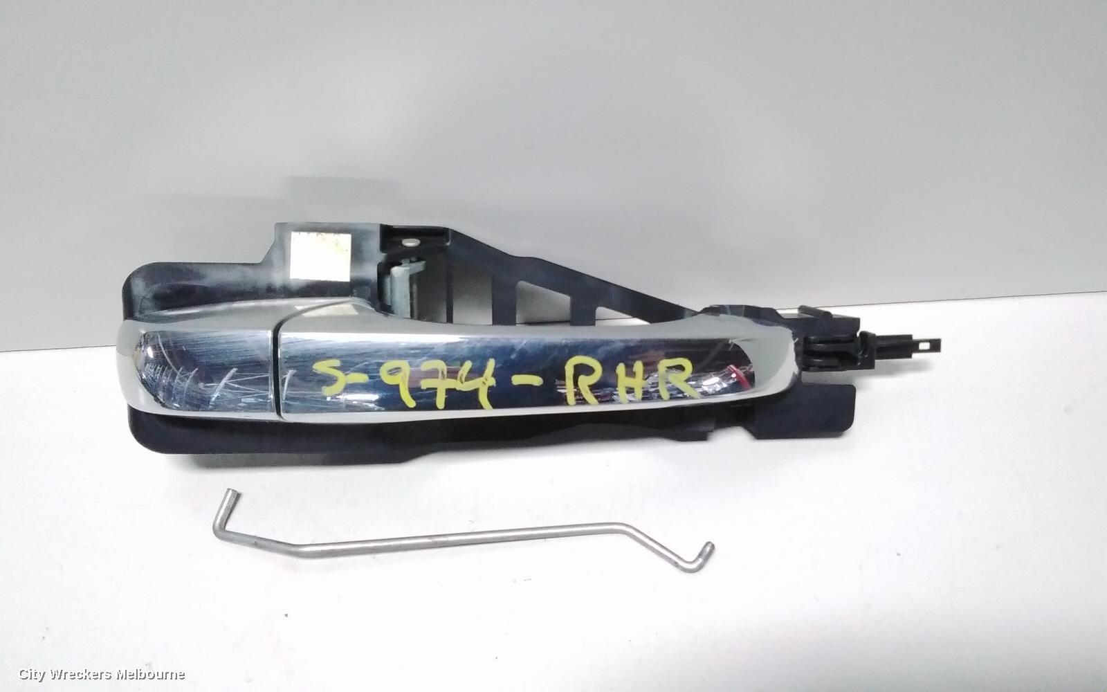 JEEP GRANDCHEROKEE DOOR HANDLE, OUTER, RH REAR, CHROME, WK, 01/2011 - 07/2021
