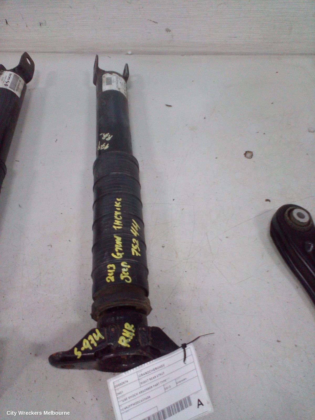 JEEP GRANDCHEROKEE RIGHT REAR STRUT, ***USE SHOCK ABSORBER PART TYPE***