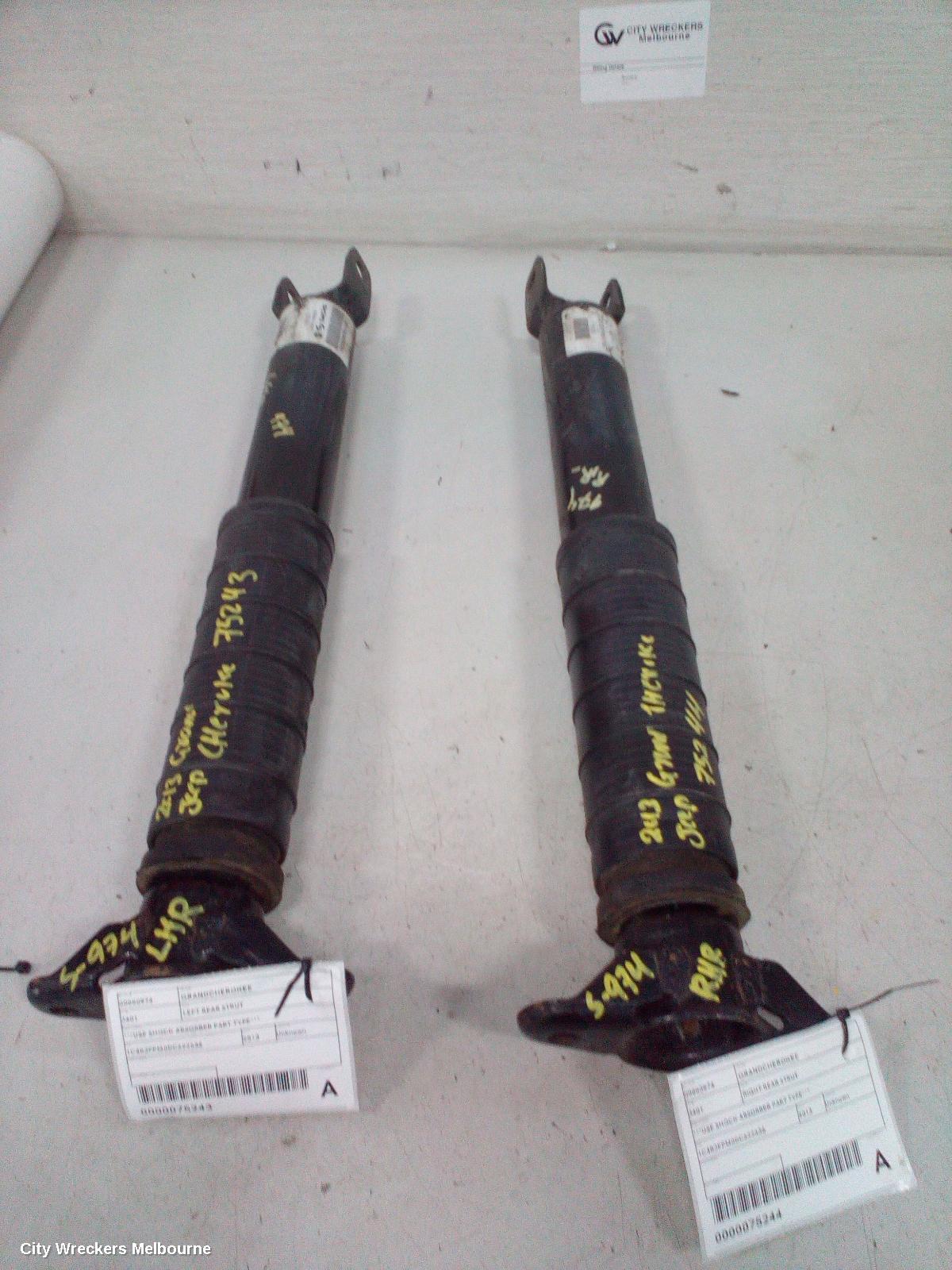 JEEP GRANDCHEROKEE RIGHT REAR STRUT, ***USE SHOCK ABSORBER PART TYPE***
