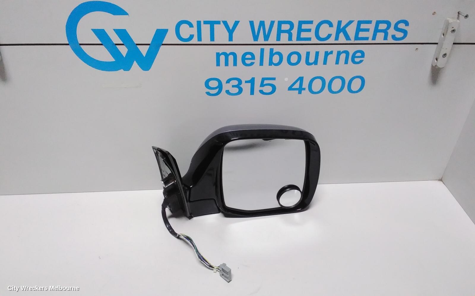 SUBARU TRIBECA RIGHT DOOR MIRROR, B9, 10/2006 - 01/2014