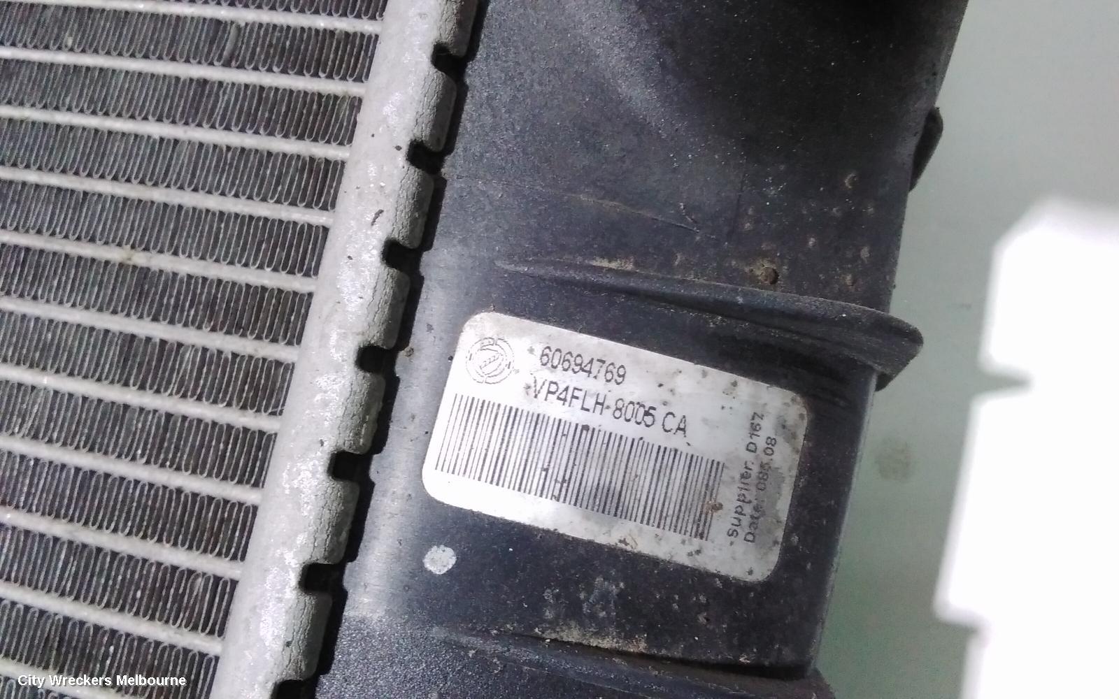 ALFA ROMEO 159 RADIATOR, 06/2006 - 01/2012