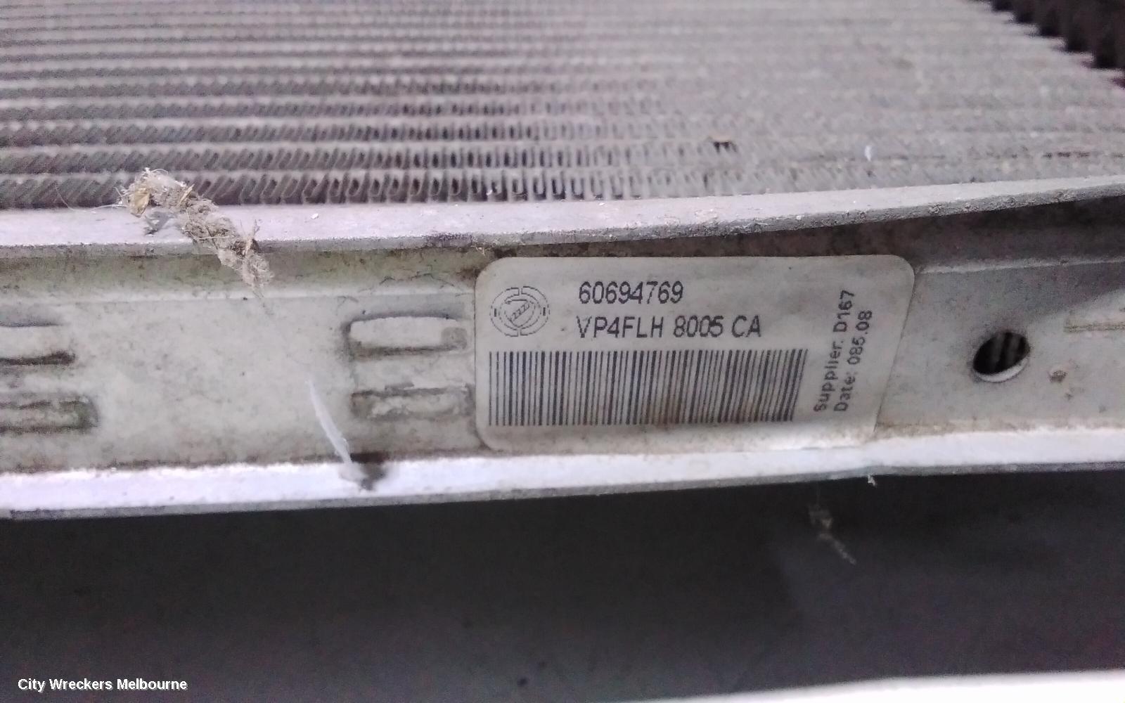 ALFA ROMEO 159 RADIATOR, 06/2006 - 01/2012