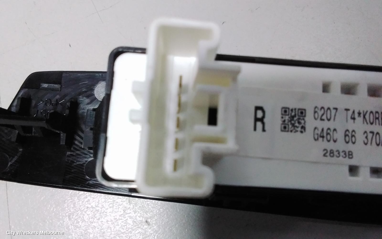 MAZDA CX9 PWR DR WIND SWITCH, LH FRONT/LH REAR/RH REAR, W/ ONE TOUCH DRIVER POWER WINDOW TYPE, TC, 07/2016 ONWARDS