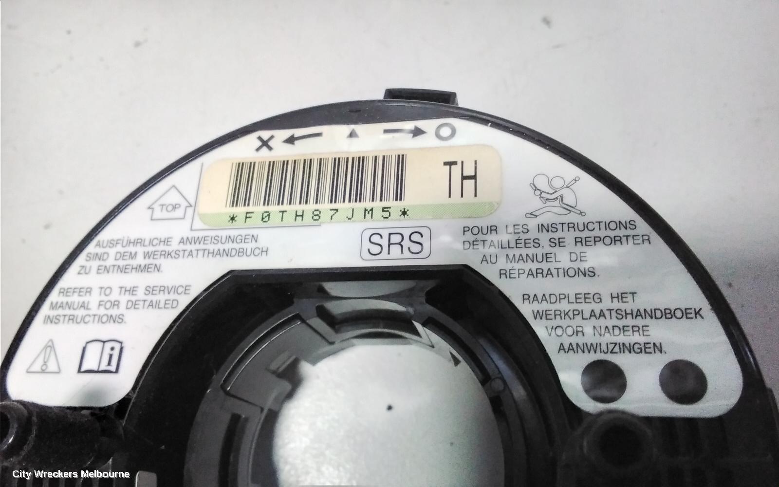 HONDA ACCORD AIRBAG MODULE/SENSOR, CLOCKSPRING, 8TH GEN, EURO (VIN JHMCU), 06/2008 - 12/2015