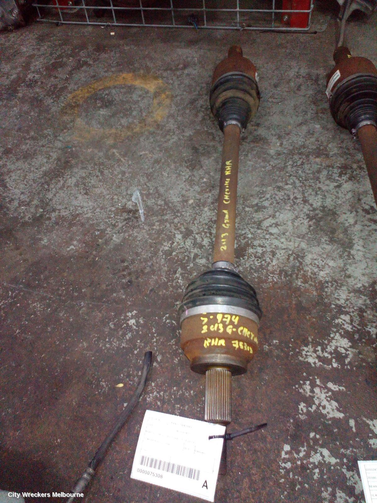 JEEP GRANDCHEROKEE RIGHT DRIVESHAFT, REAR, 3.0, DIESEL, AWD, WK, 10/2010 - 03/2013