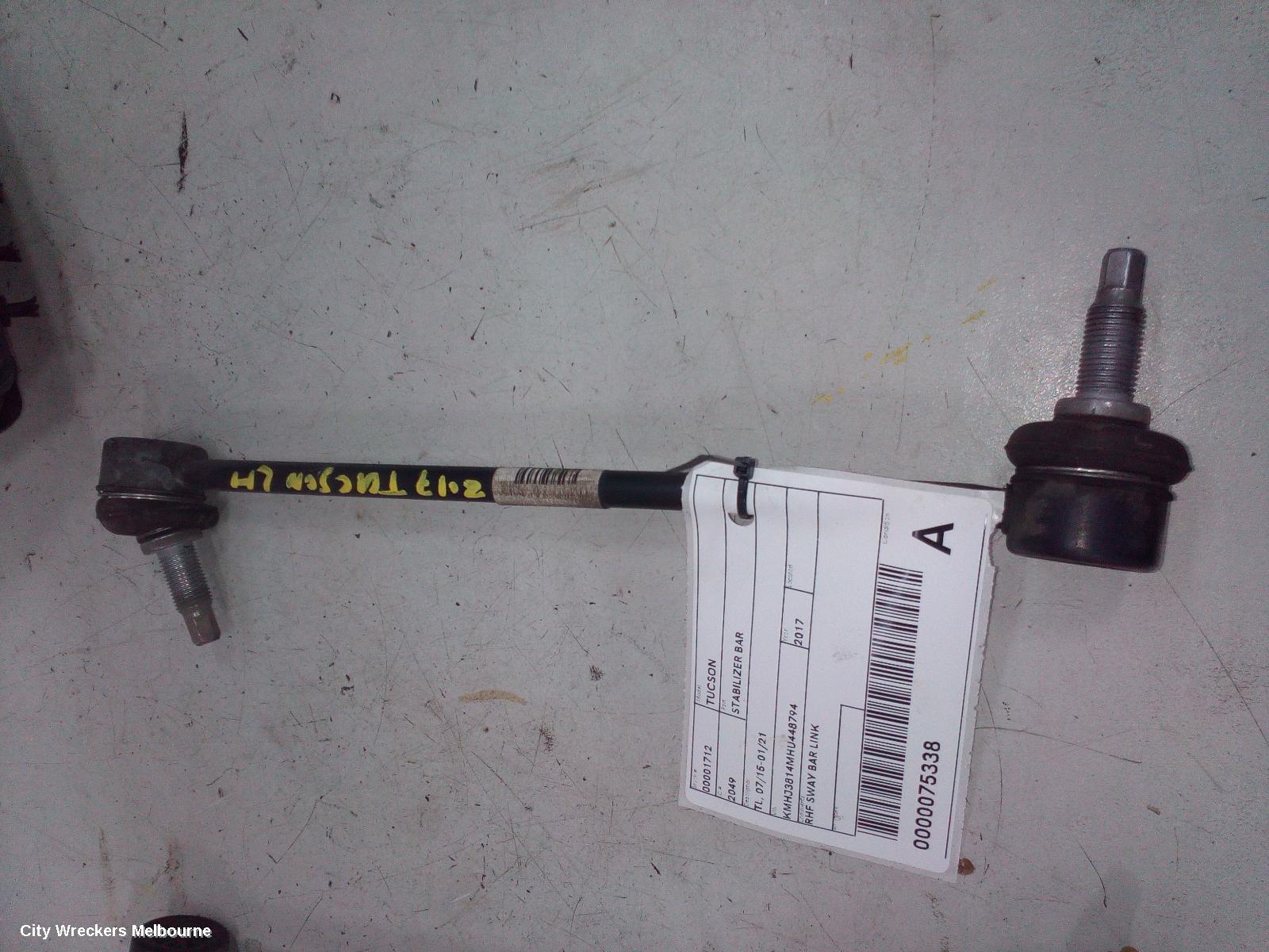 HYUNDAI TUCSON STABILISER BAR, TL, 06/2015 - 01/2021