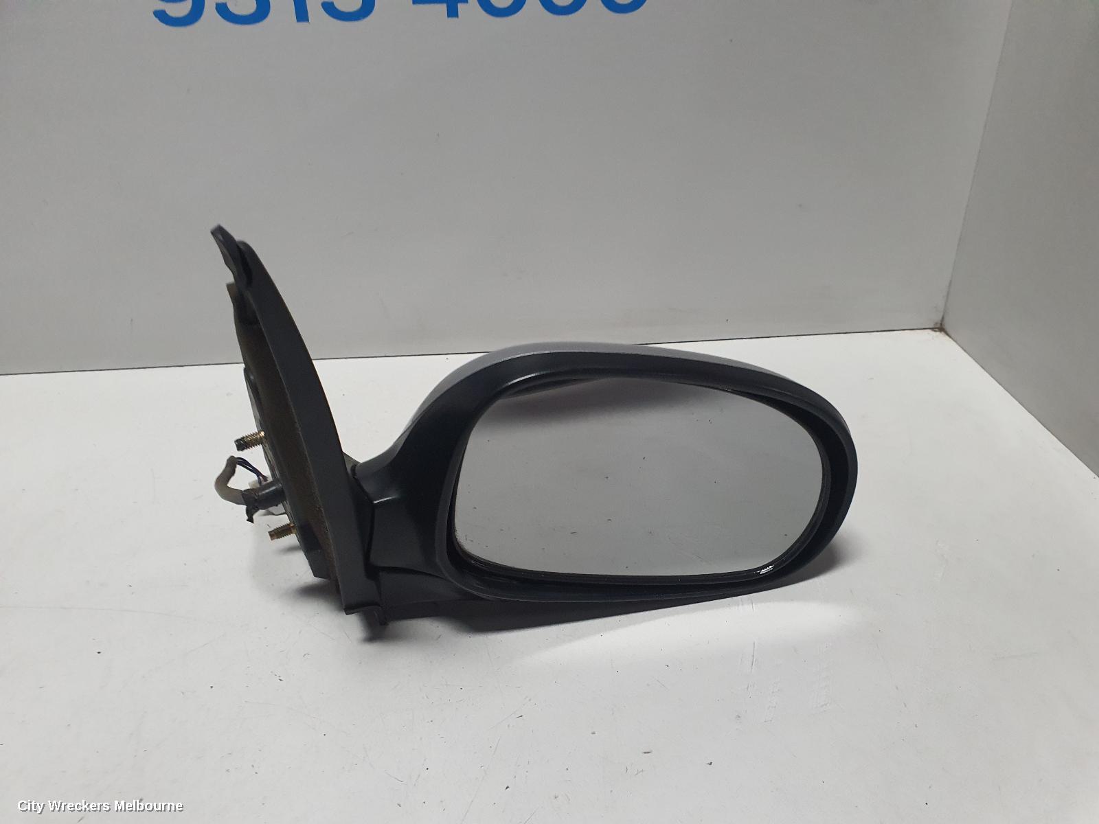 NISSAN PULSAR RIGHT DOOR MIRROR, N16, SEDAN, COLOUR CODED, 07/2000 - 07/2003