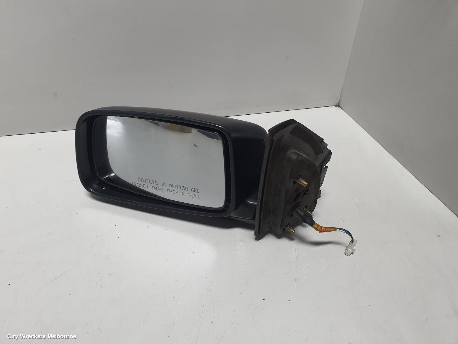 NISSAN PULSAR LEFT DOOR MIRROR, N16, SEDAN, BLACK, 07/2000 - 07/2003