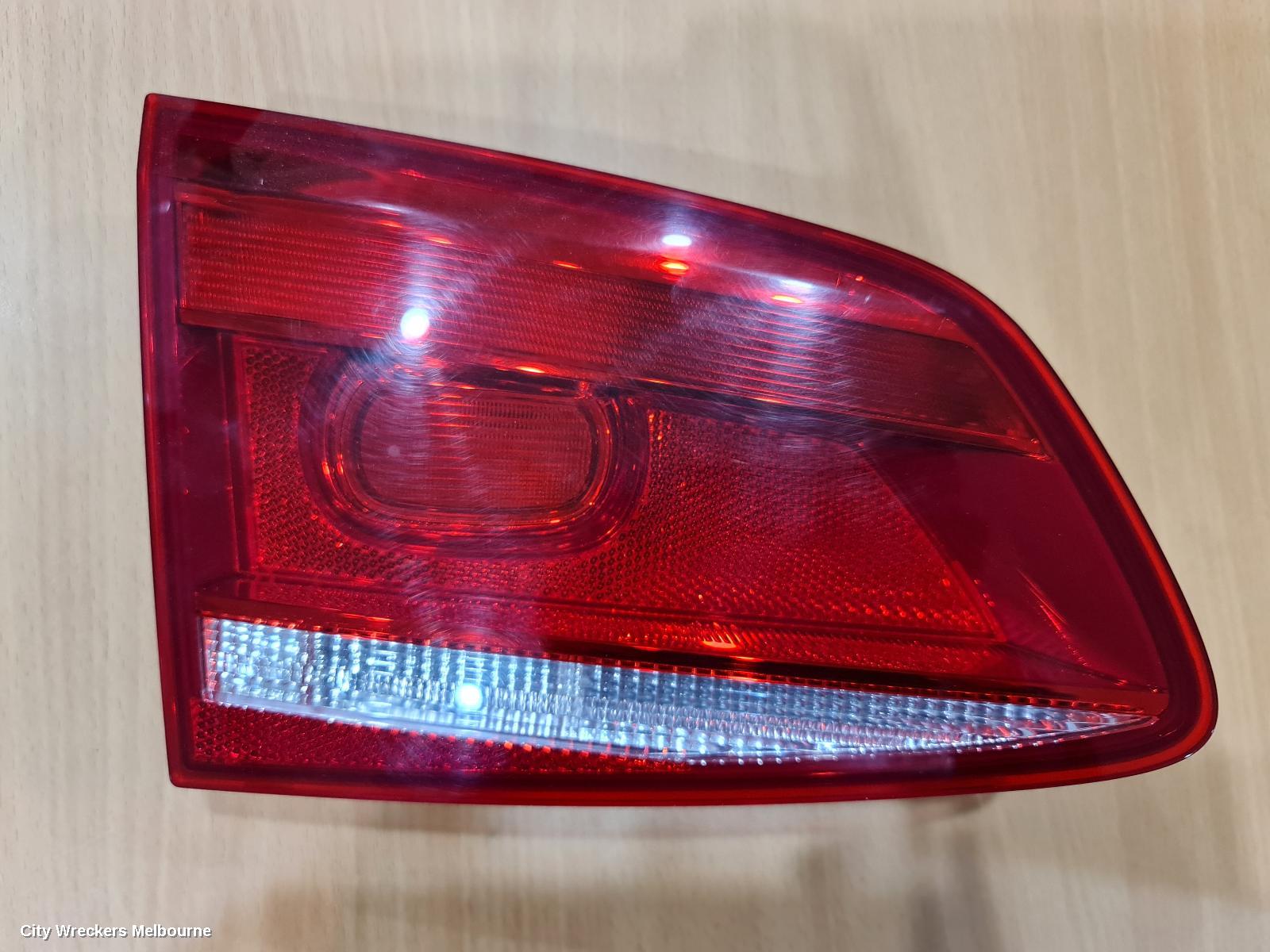VOLKSWAGEN PASSAT REAR GARNISH, TAILGATE LAMP (LH SIDE), NON LED TYPE, 3C/MK6 B7, WAGON, 09/2010 - 05/2015