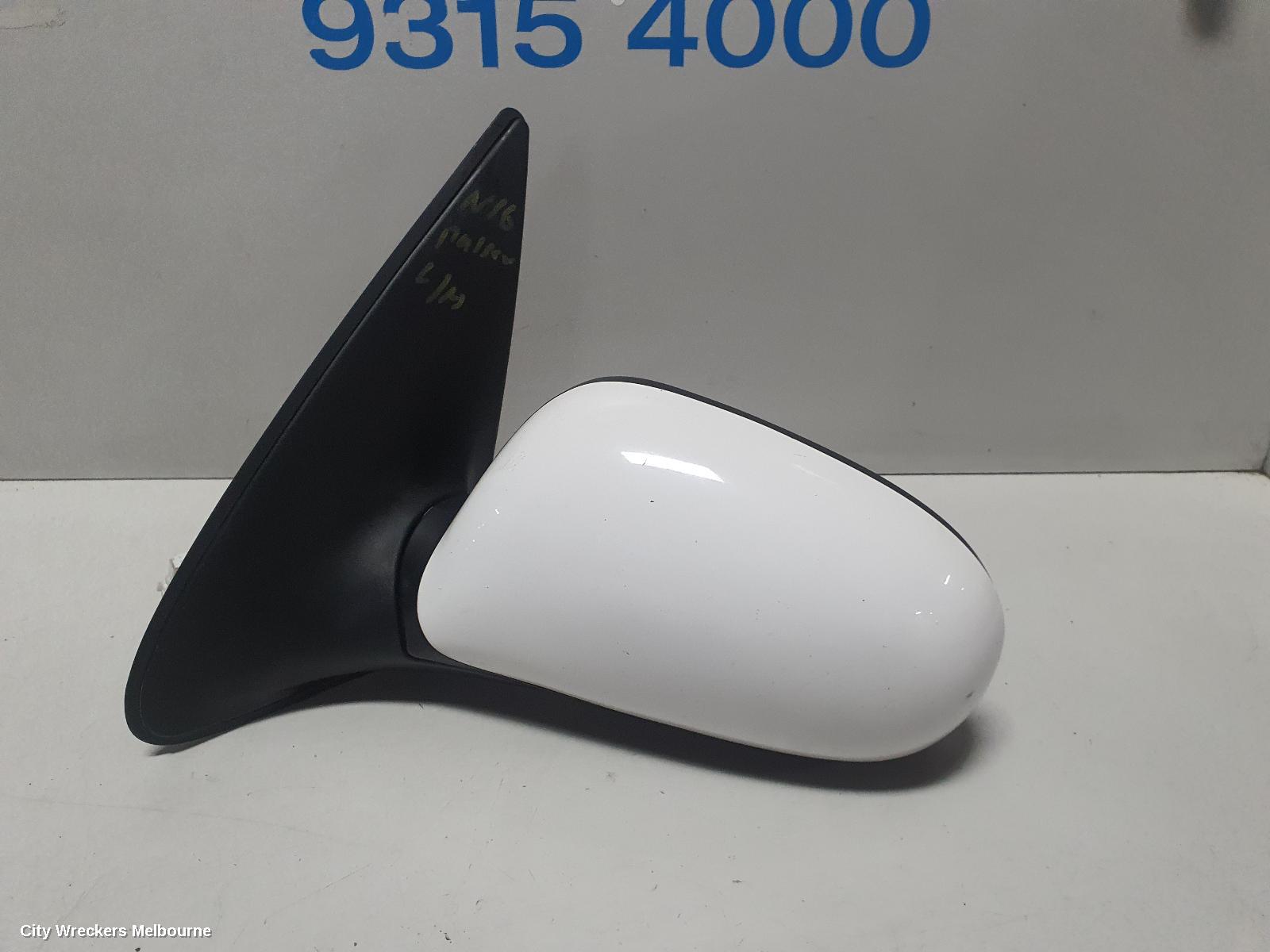 NISSAN PULSAR LEFT DOOR MIRROR, N16, SEDAN, COLOUR CODED, 08/2003 - 12/2005