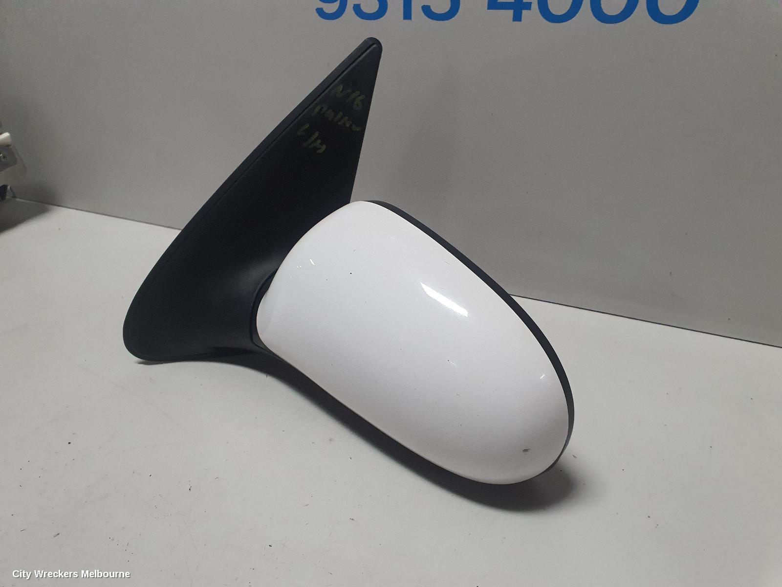 NISSAN PULSAR LEFT DOOR MIRROR, N16, SEDAN, COLOUR CODED, 08/2003 - 12/2005