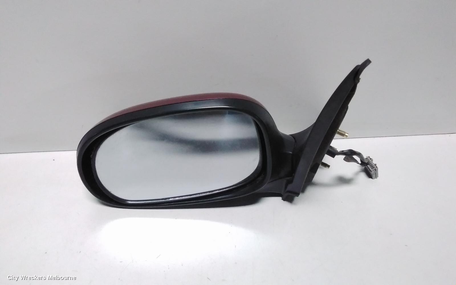 NISSAN PULSAR LEFT DOOR MIRROR, N16, SEDAN, COLOUR CODED, 07/2000 - 07/2003