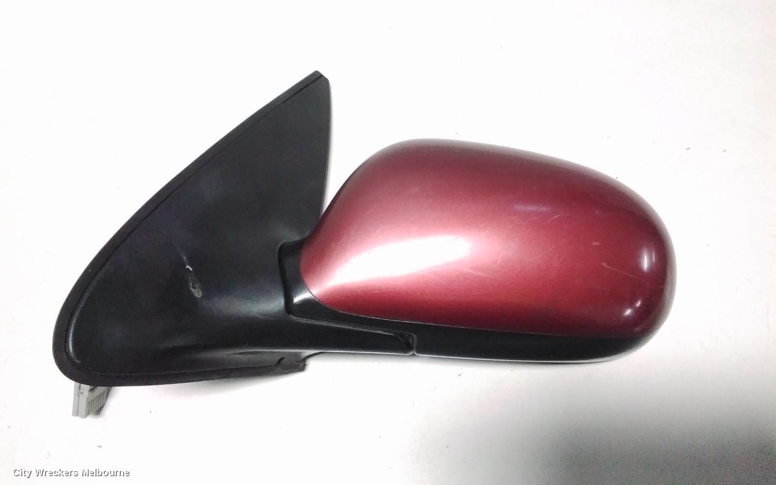 NISSAN PULSAR LEFT DOOR MIRROR, N16, SEDAN, COLOUR CODED, 07/2000 - 07/2003