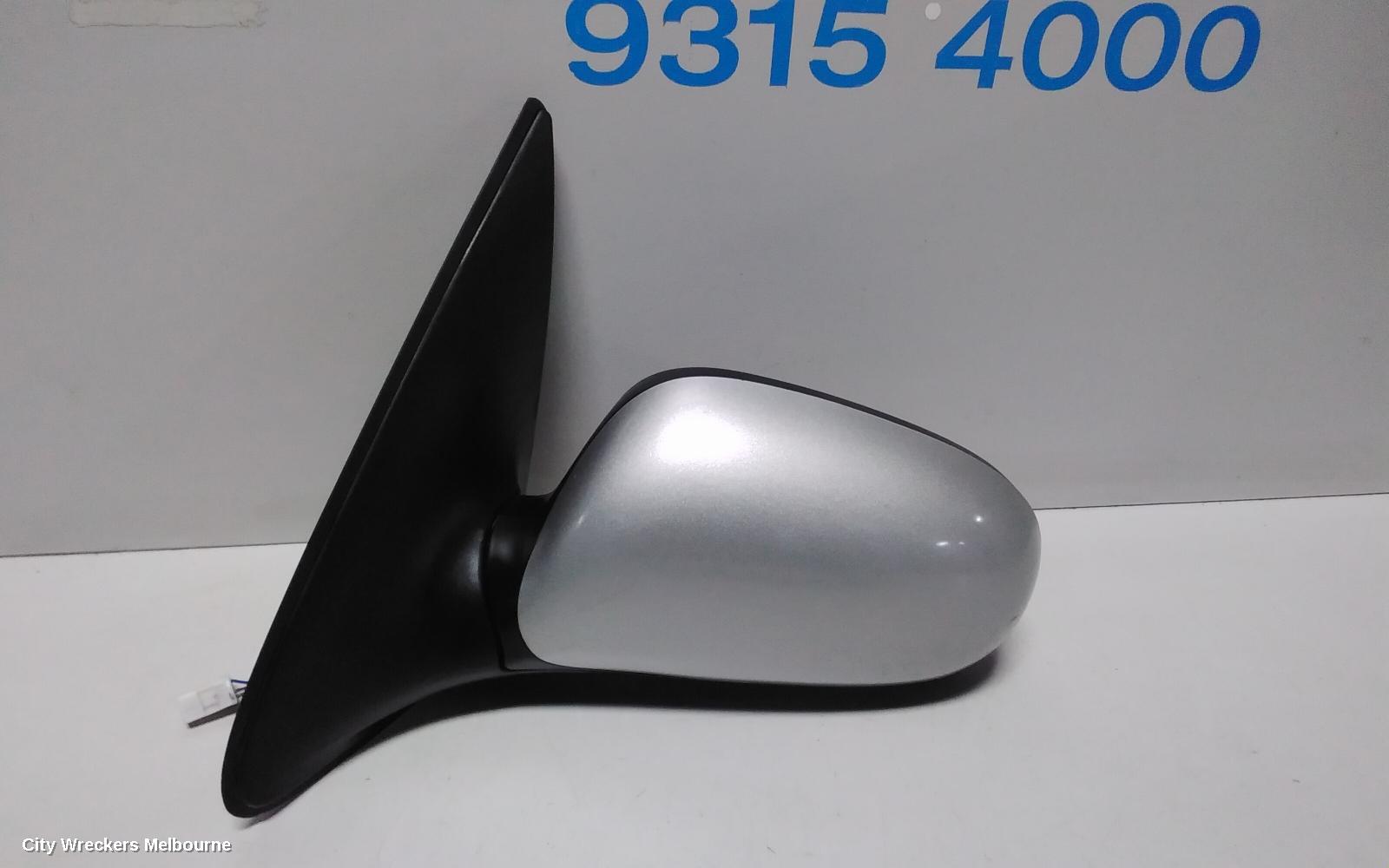 NISSAN PULSAR LEFT DOOR MIRROR, N16, SEDAN, COLOUR CODED, 07/2000 - 07/2003