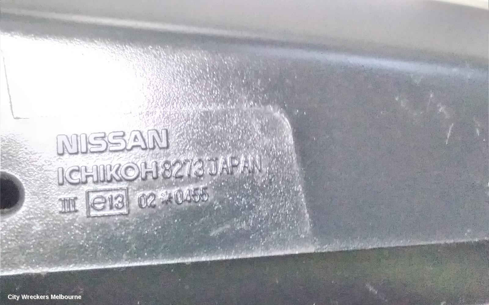 NISSAN PULSAR LEFT DOOR MIRROR, N16, SEDAN, COLOUR CODED, 07/2000 - 07/2003