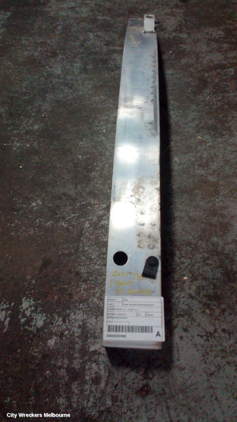 NISSAN TIIDA F/BAR REINFORC/BRACK, REINFORCEMENT, C11, 09/2008 - 01/2013