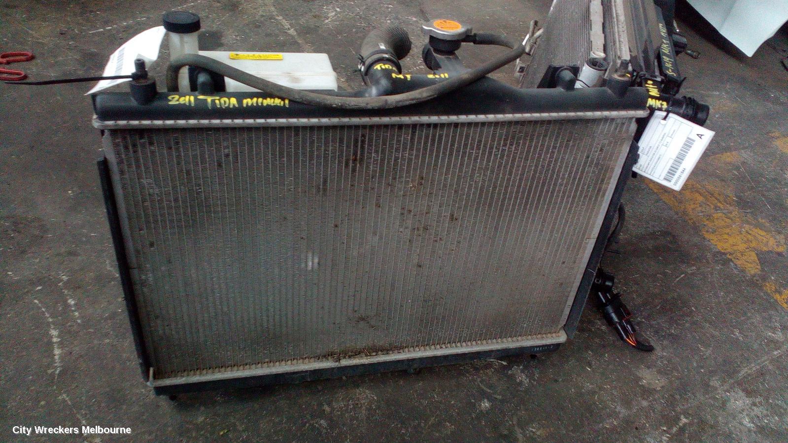 NISSAN TIIDA FAN, RAD FAN, C11, 09/2004 - 01/2013
