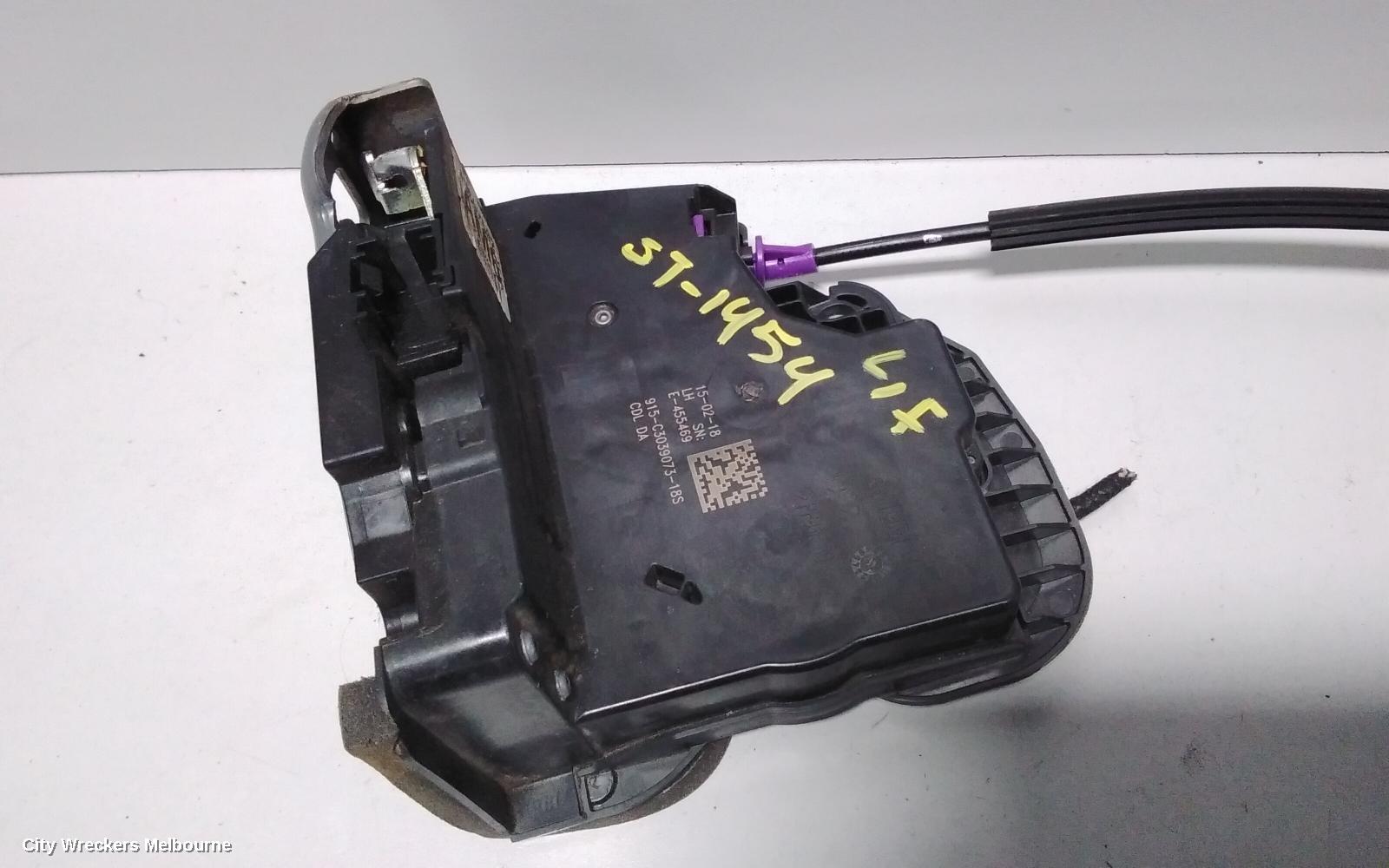 HOLDEN COMMODORE DOOR/BOOT/GATE LOCK, LEFT FRONT DOOR LOCK, ZB, 10/2017 - 12/2020
