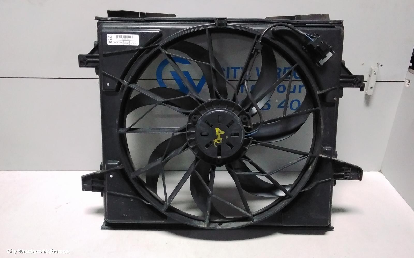 JEEP GRANDCHEROKEE FAN, RADIATOR FAN, 3.6, PETROL, 2WD, WK, 04/2013 ONWARDS