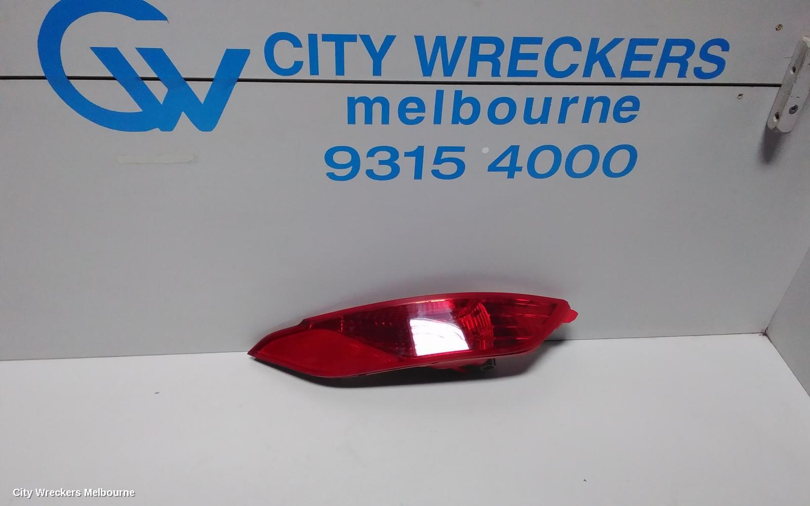 HYUNDAI TUCSON RIGHT TAILLIGHT, IN BUMPER, TL, 07/2015 - 06/2018