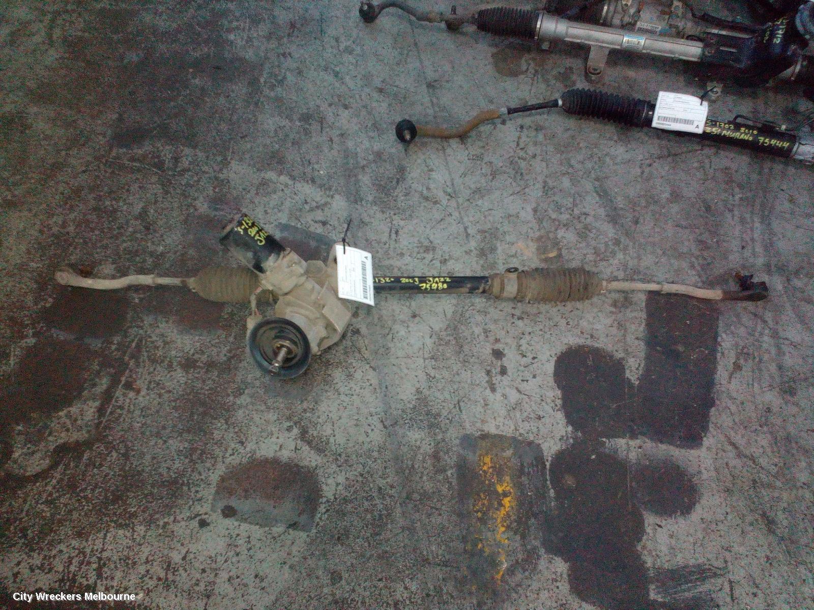HONDA JAZZ STEERING BOX/RACK, GD, ELECTRIC, GLI/VTI, 10/2002 - 09/2008