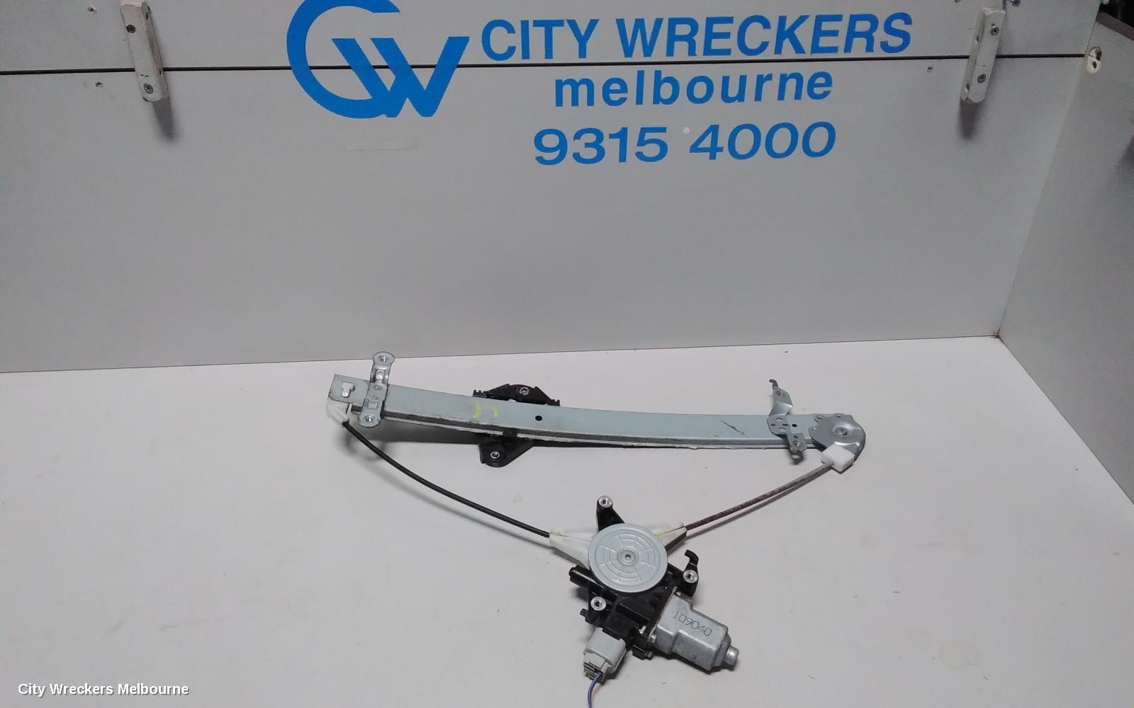 SUBARU IMPREZA LEFT FRONT WINDOW REG/MOTOR, G3, DOOR REG ASSY (REG AND MOTOR), 04/2007 - 12/2013