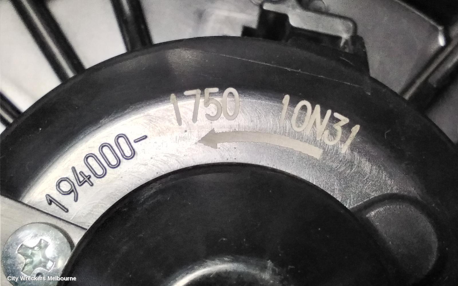 HONDA ODYSSEY HEATER FAN MOTOR, RB3, 04/2009 - 12/2013