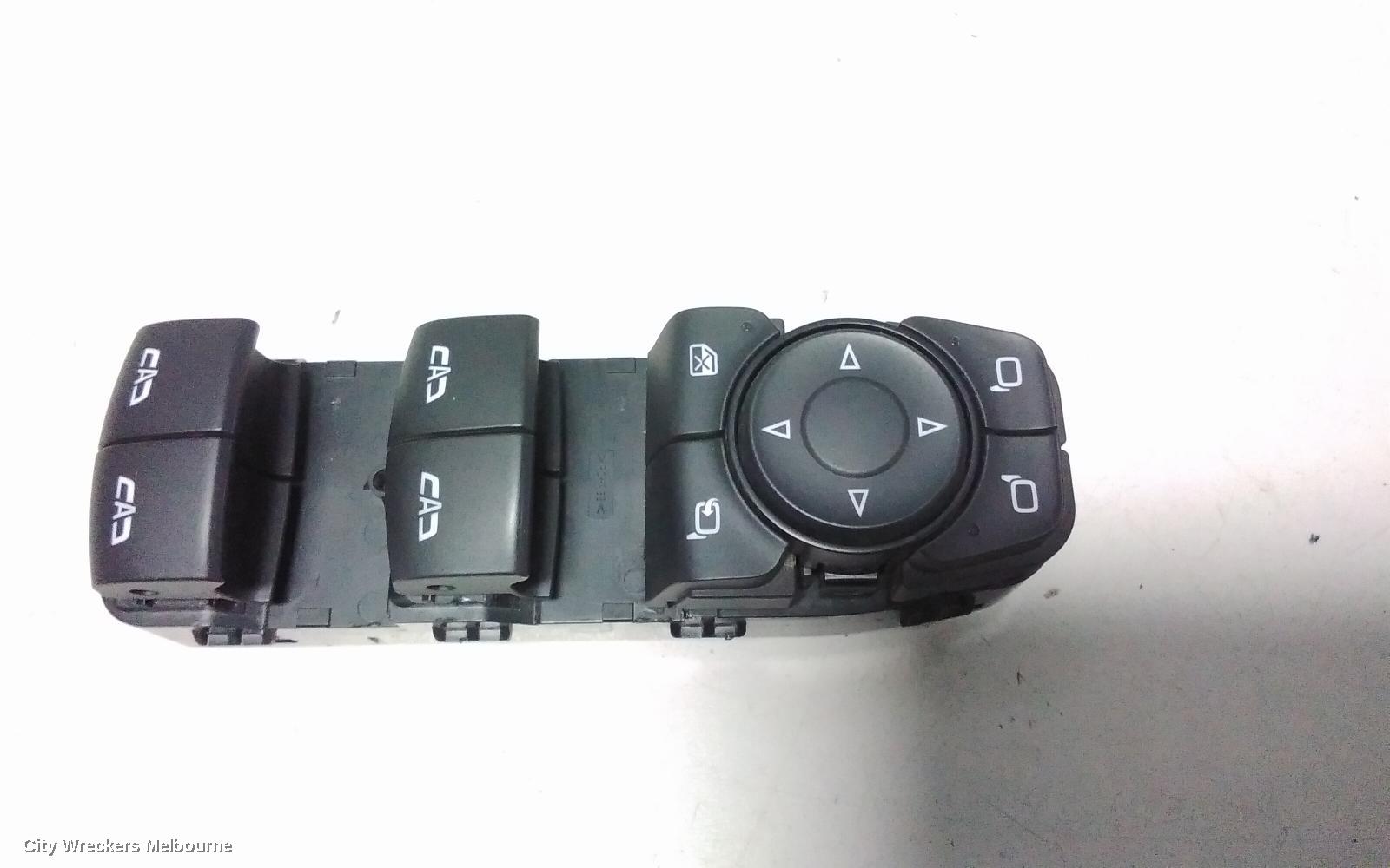 HOLDEN COMMODORE PWR DR WIND SWITCH, RH FRONT (MASTER SWITCH), ZB, HATCH/WAGON, 10/2017 - 12/2020