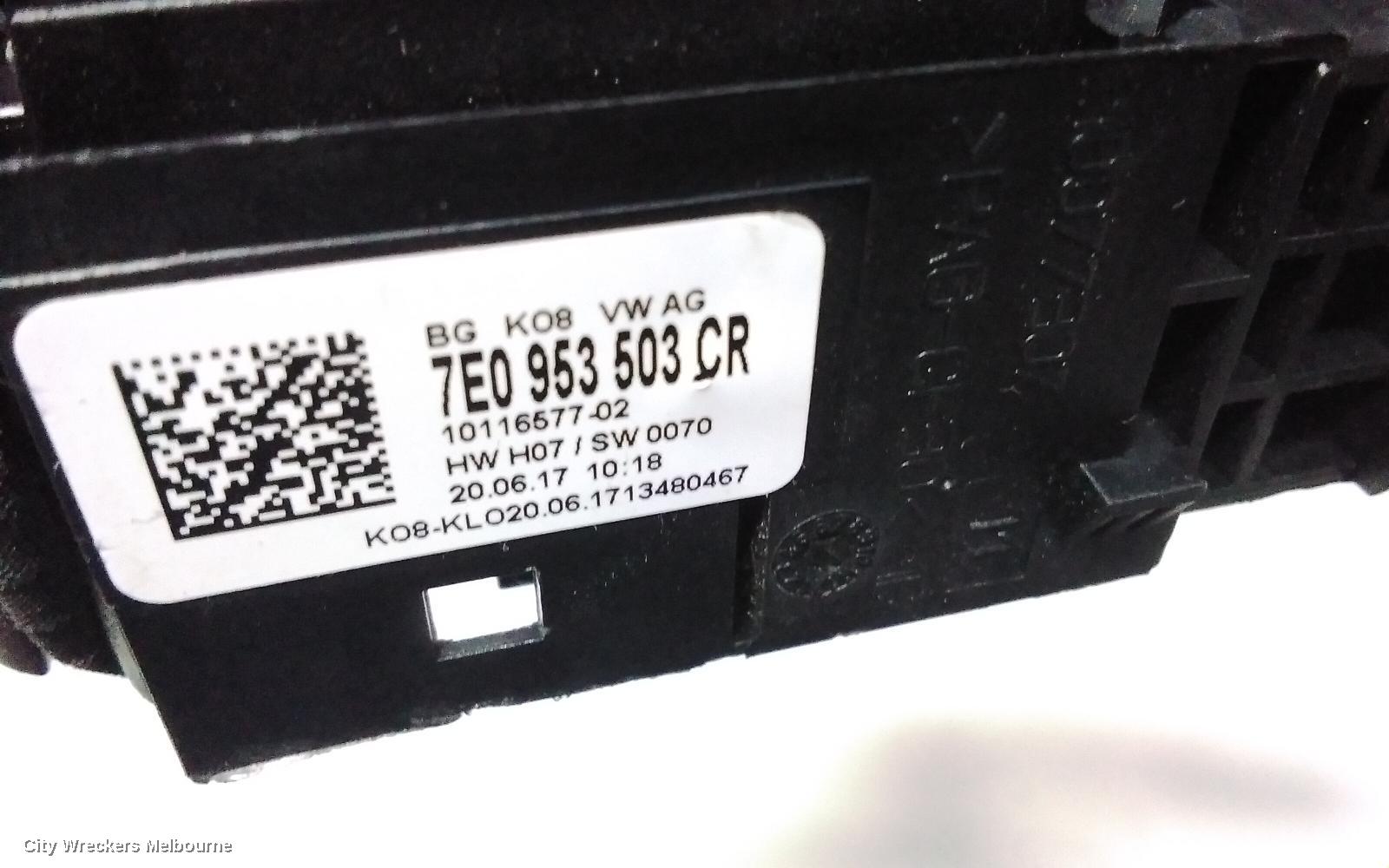 VOLKSWAGEN TRANSPORTER COMBINATION SWITCH, COMBINATION SWITCH ASSY, T6, 07/2015 ONWARDS