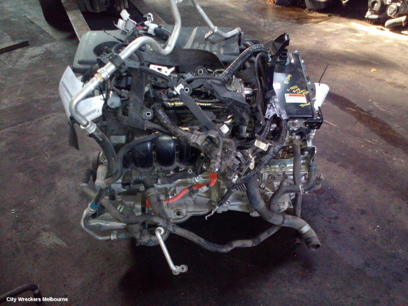 TOYOTA CAMRY ENGINE, XV70, PETROL, 2.5, A25A-FXS, HYBRID TYPE, 09/2017 ONWARDS