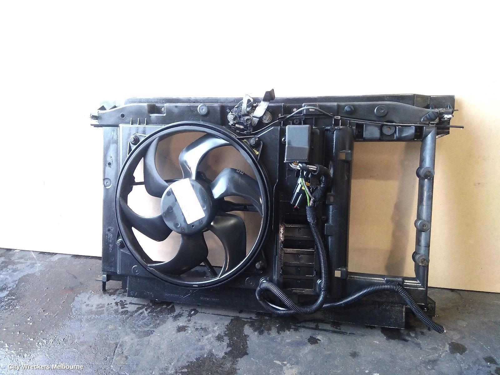 PEUGEOT 307 FAN, RADIATOR FAN, 130 WATT, 6 BLADE, T6, 10/2005 - 12/2006