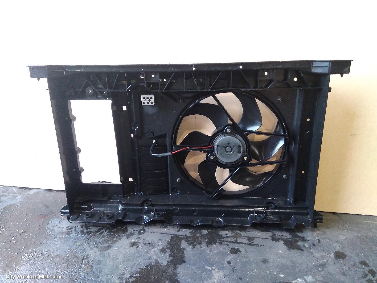 PEUGEOT 307 FAN, RADIATOR FAN, 130 WATT, 6 BLADE, T6, 10/2005 - 12/2006