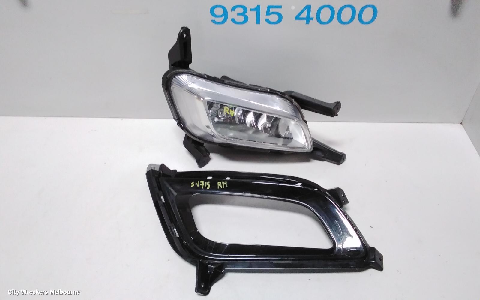 KIA OPTIMA RIGHT INDICATOR/FOG/SIDE, BUMPER FOGLAMP, TF, SI/SLI, 10/2013 - 10/2015