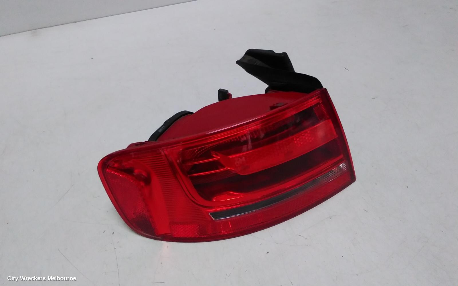 AUDI A4 LEFT TAILLIGHT, B8 8K (A4), SEDAN, STANDARD TYPE, 02/2008 - 06/2012