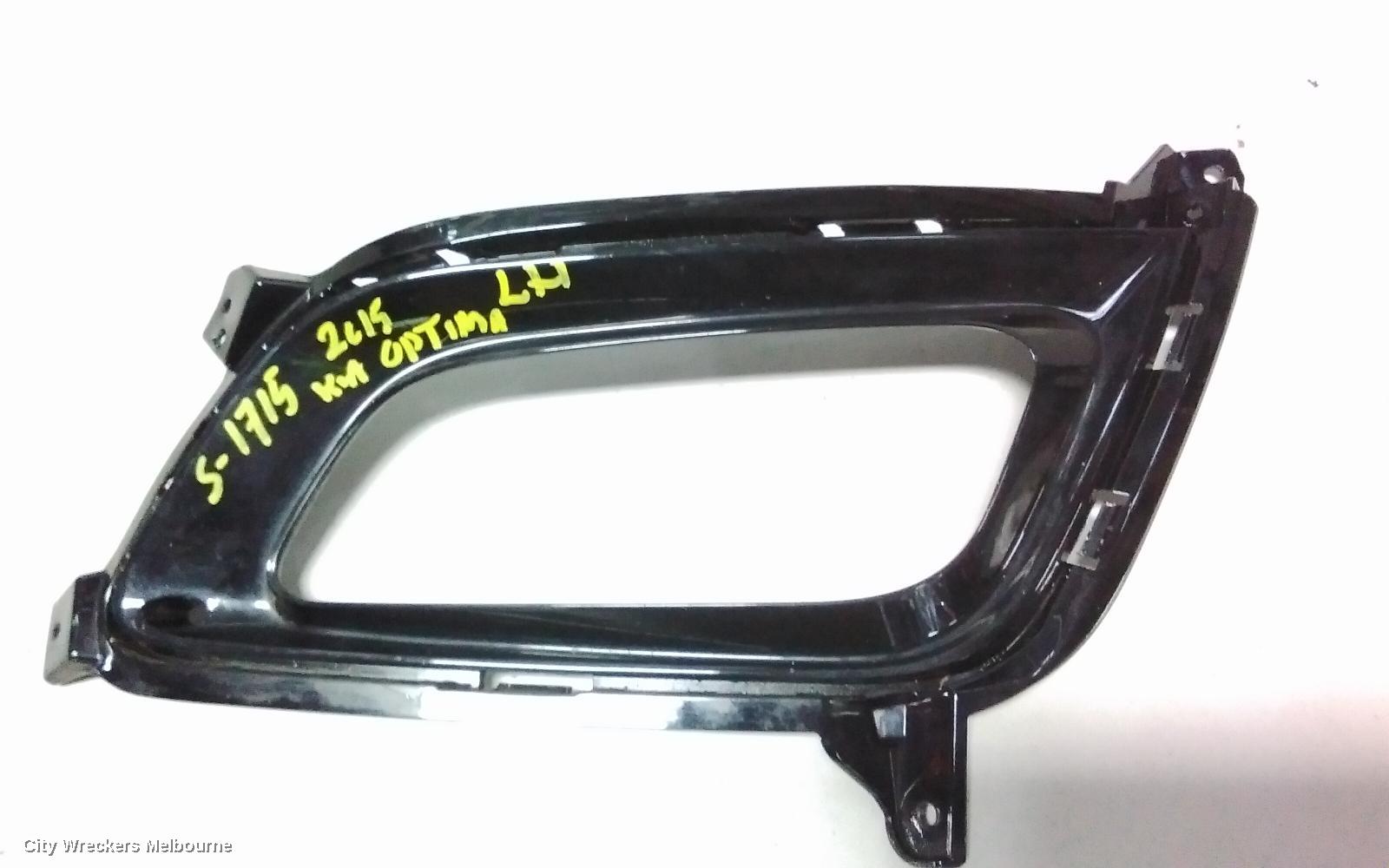 KIA OPTIMA LEFT INDICATOR/FOG/SIDE, BUMPER FOGLAMP, TF, SI/SLI, 10/2013 - 10/2015