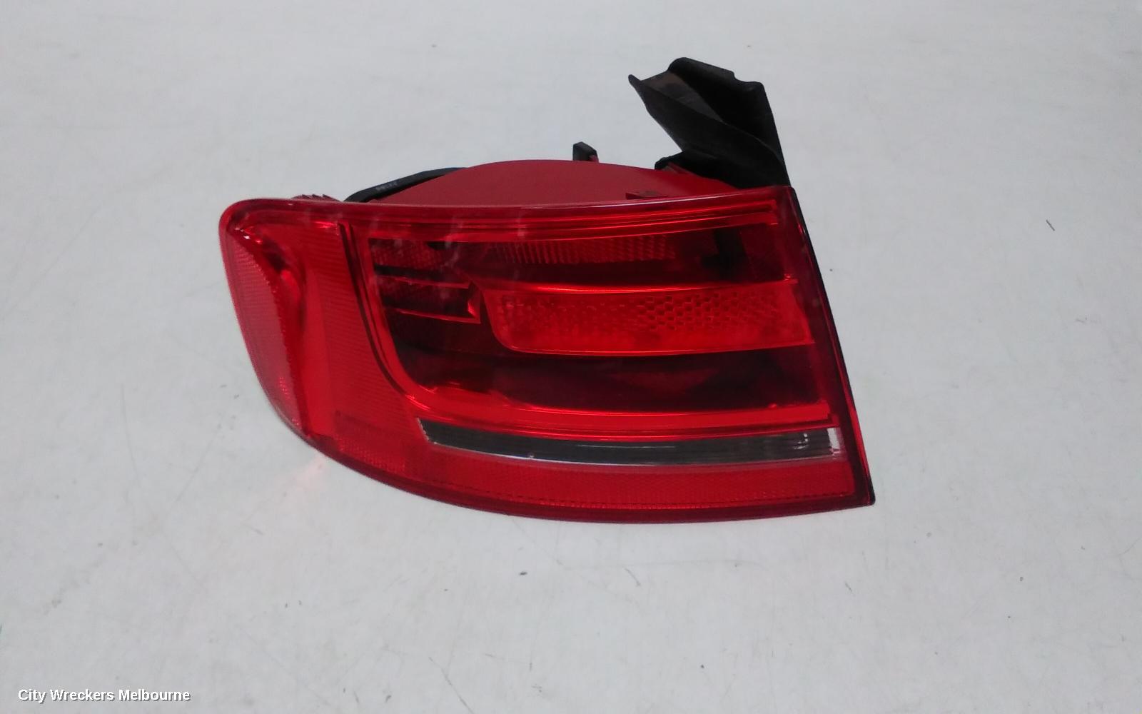 AUDI A4 LEFT TAILLIGHT, B8 8K (A4), SEDAN, STANDARD TYPE, 02/2008 - 06/2012